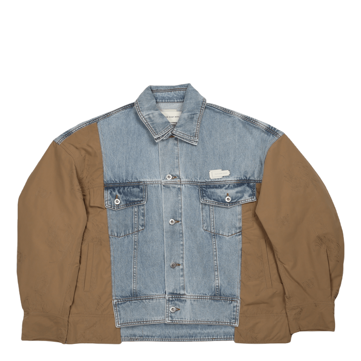 Deconstructed Vintage Wash Den Denim Blue