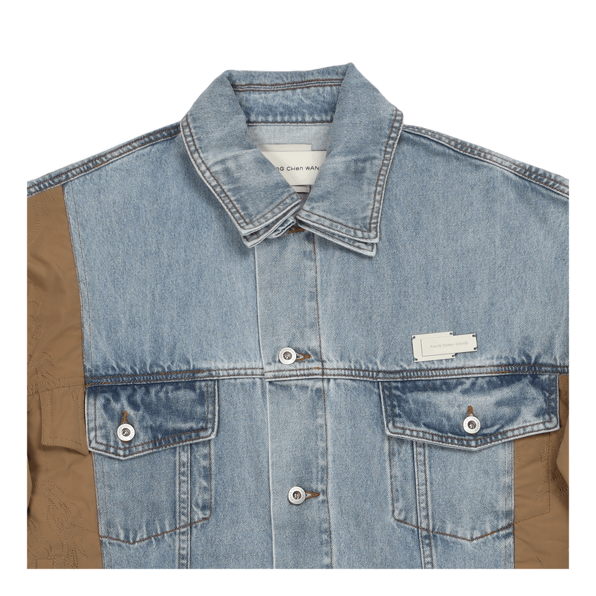 Deconstructed Vintage Wash Den Denim Blue