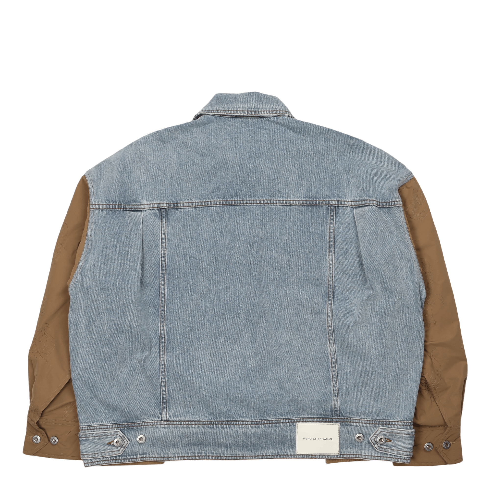 Deconstructed Vintage Wash Den Denim Blue