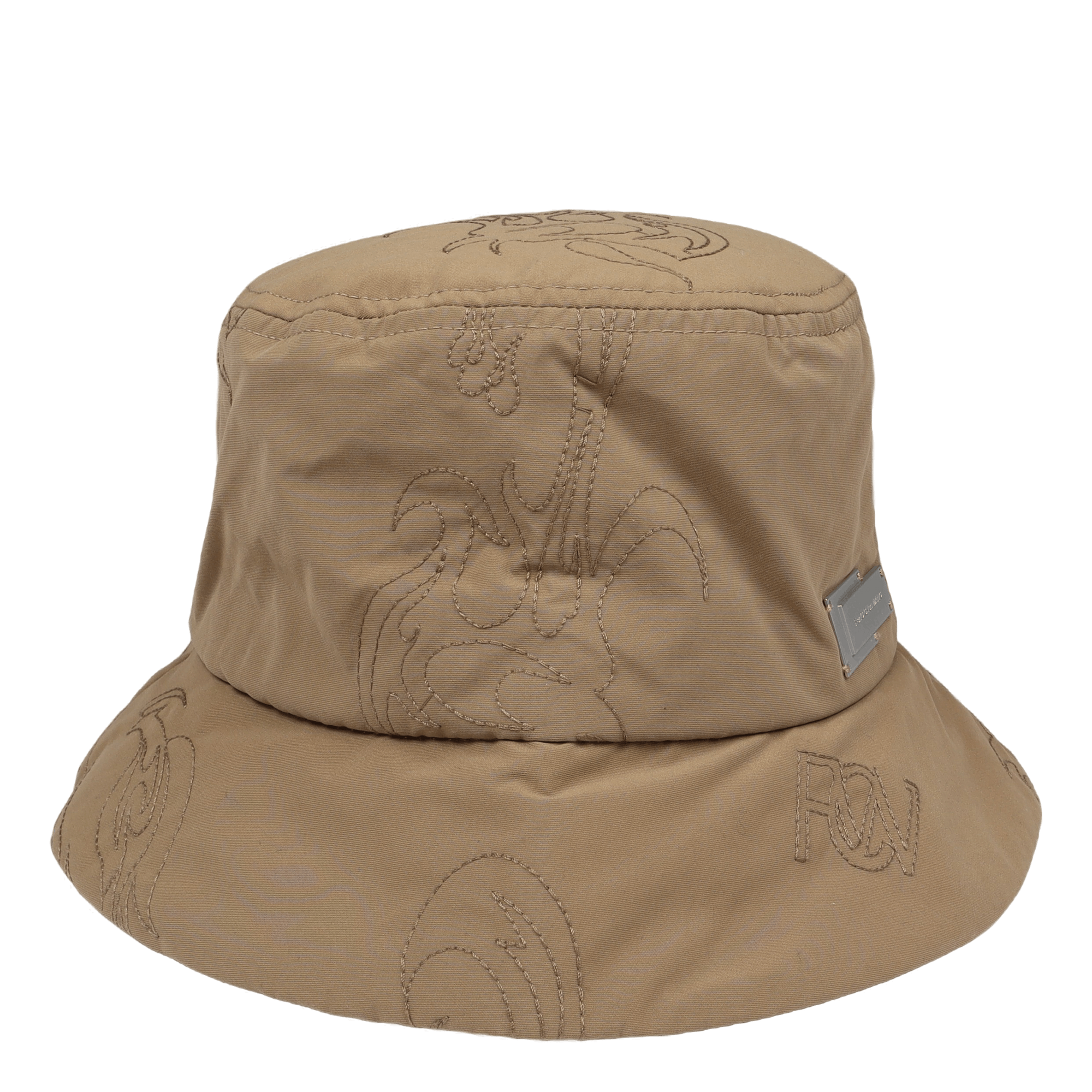 Quilted Bucket Hat Kahki