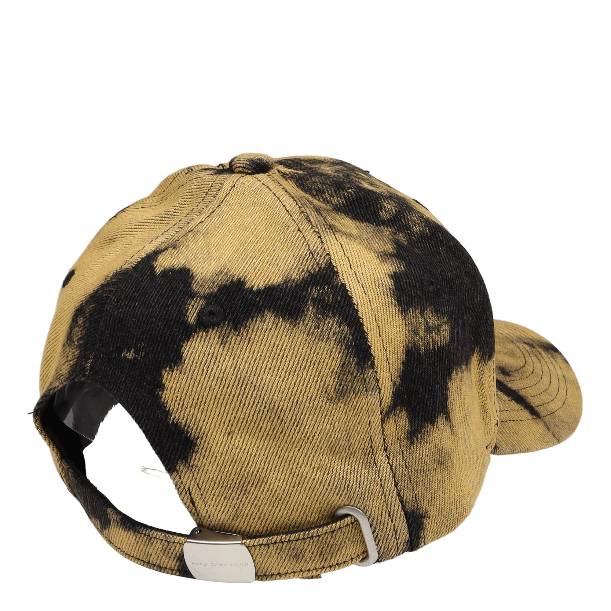 Tie Dye Denim Cap Yellow/black