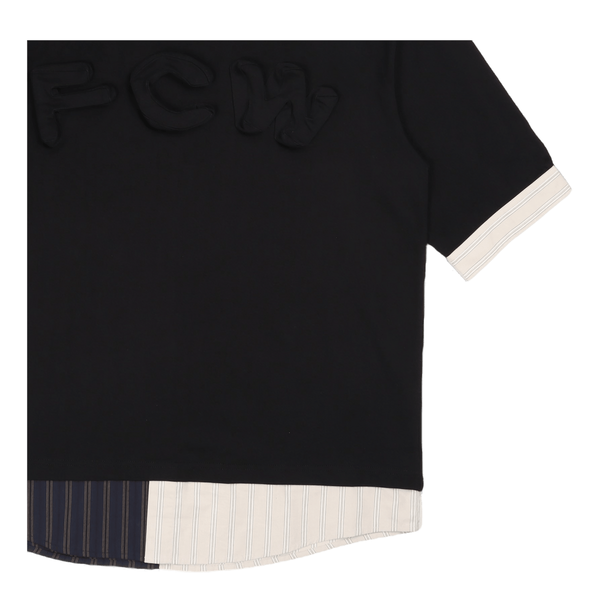 2in1 3d Logo T-shirt Black