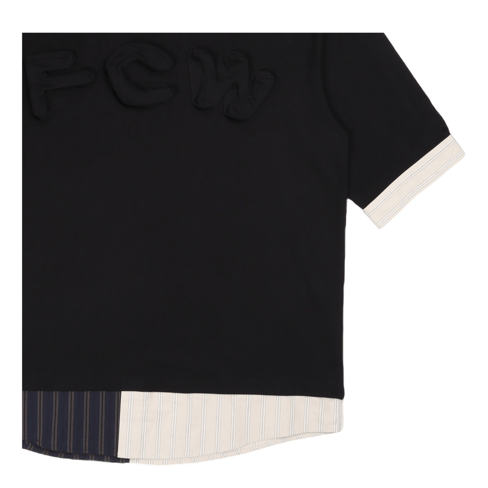 2in1 3d Logo T-shirt Black