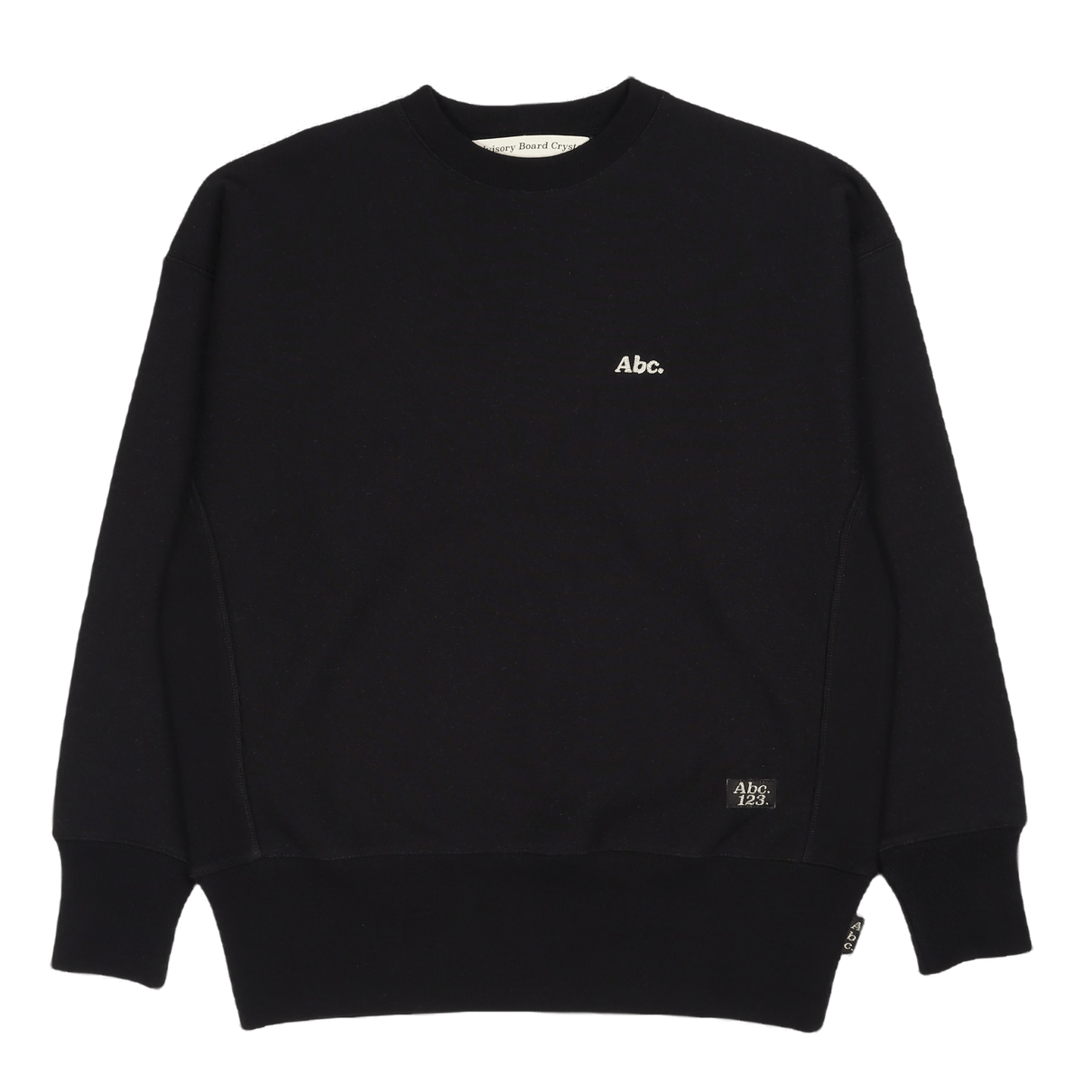 Abc. 123. Sweatshirt Anthracite Black