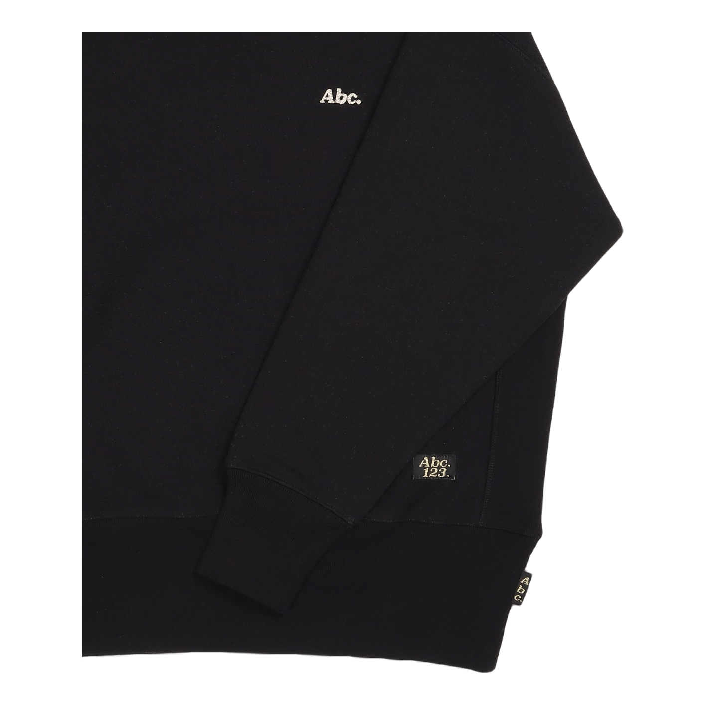 Abc. 123. Sweatshirt Anthracite Black