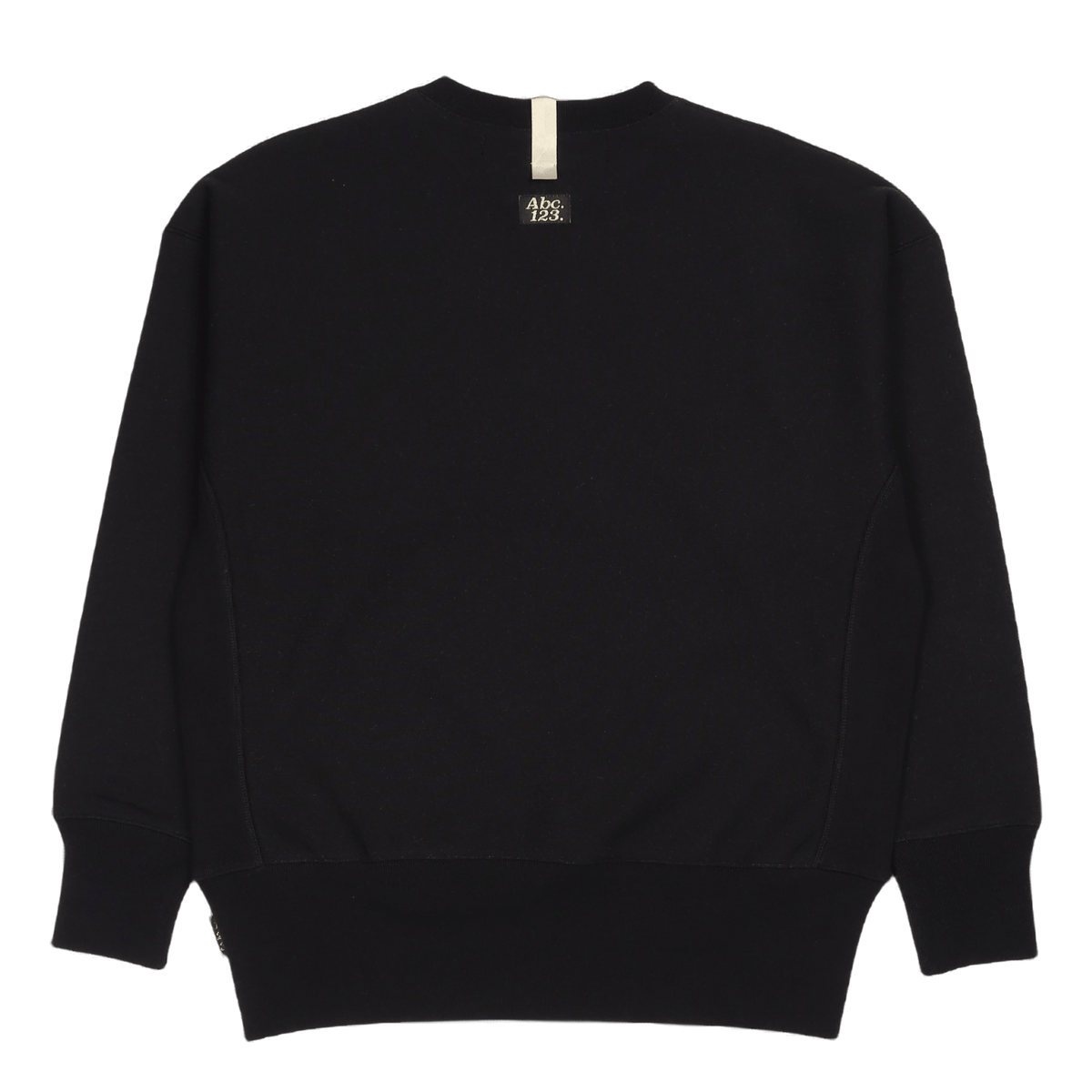 Abc. 123. Sweatshirt Anthracite Black