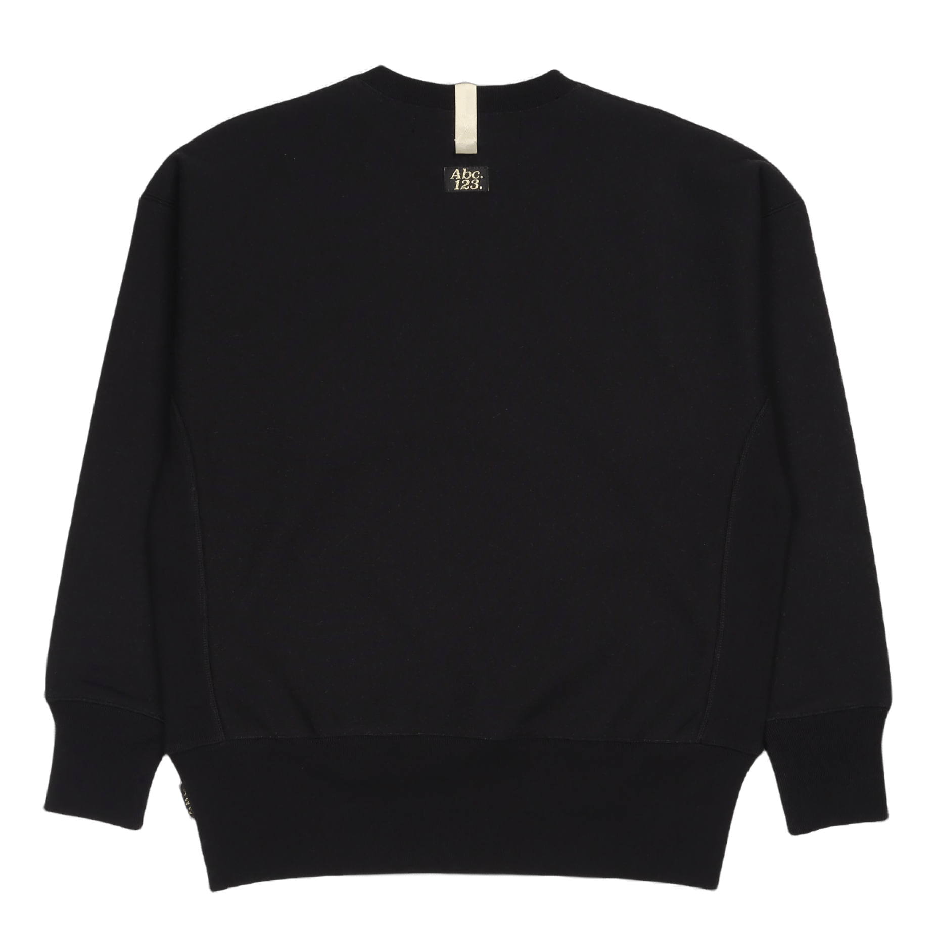 Abc. 123. Sweatshirt Anthracite Black