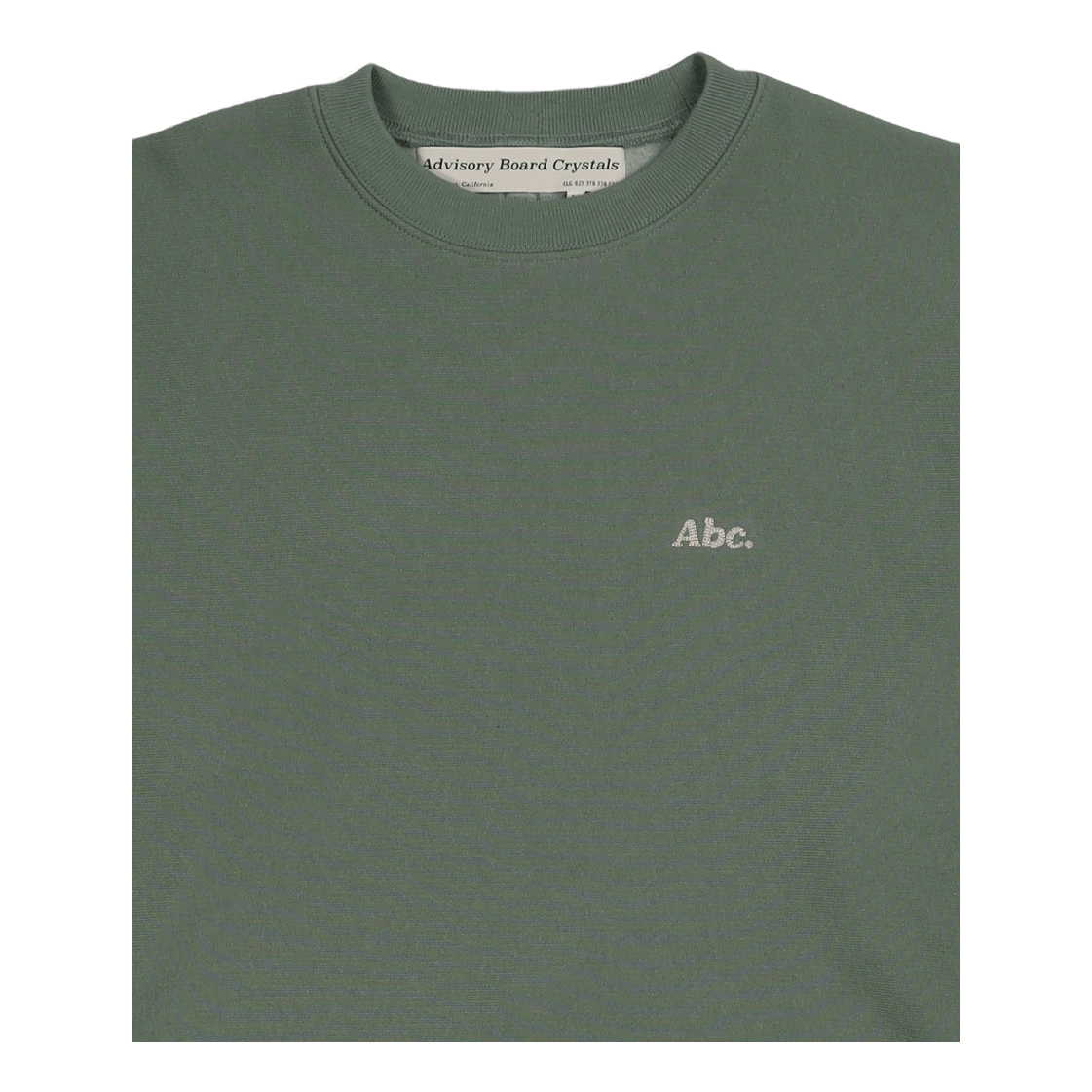 Abc. 123. Sweatshirt Aventurine Green