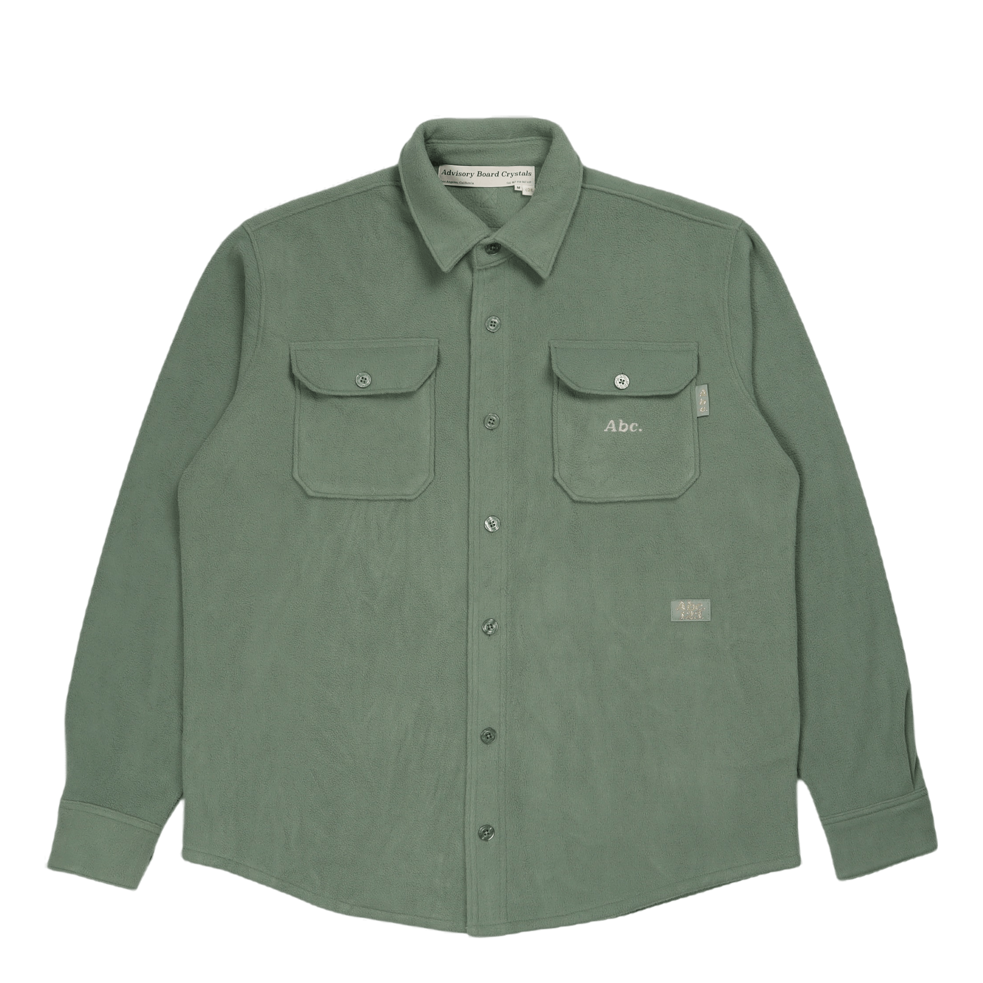 Abc. 123. Polar Fleece Shirt Aventurine Green