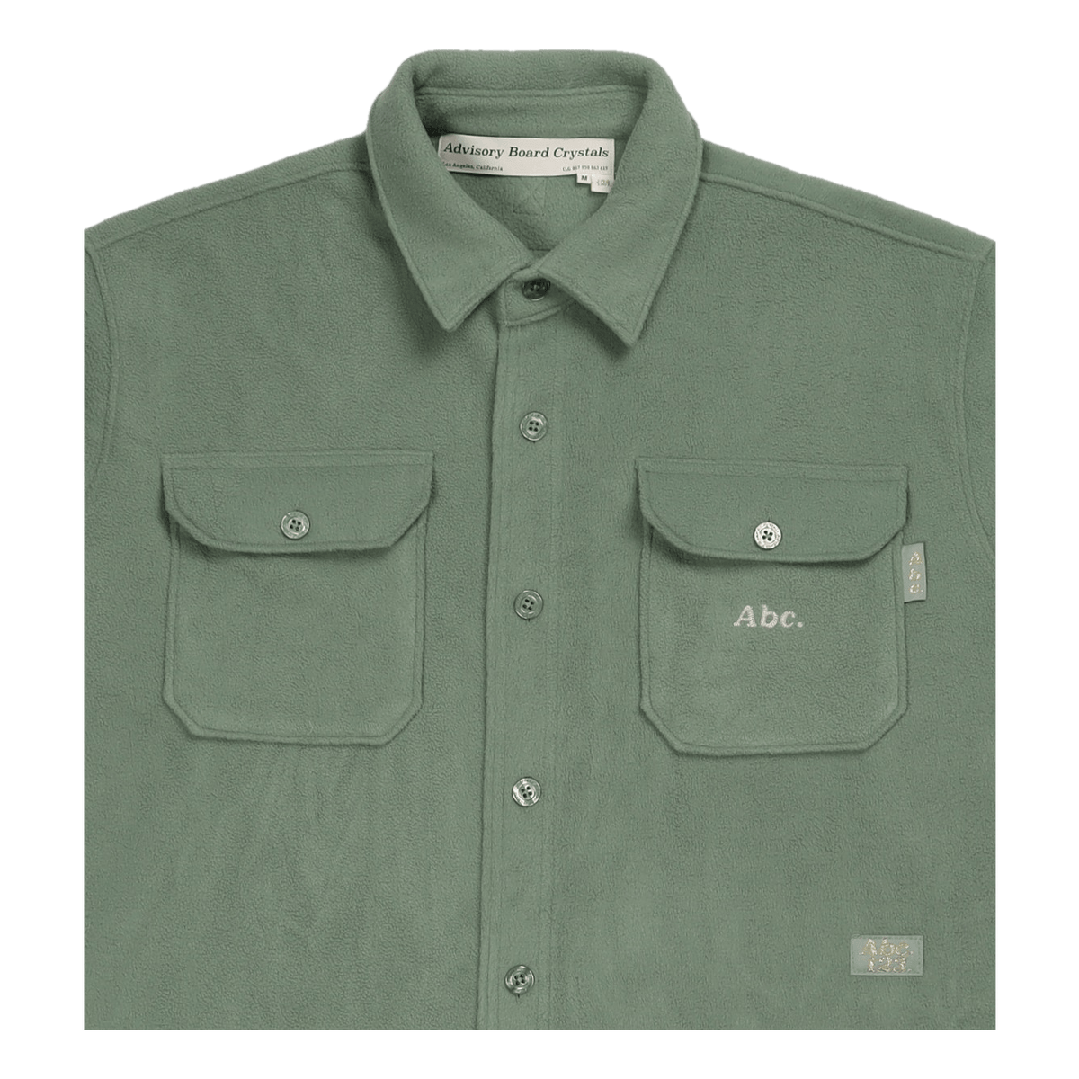 Abc. 123. Polar Fleece Shirt Aventurine Green