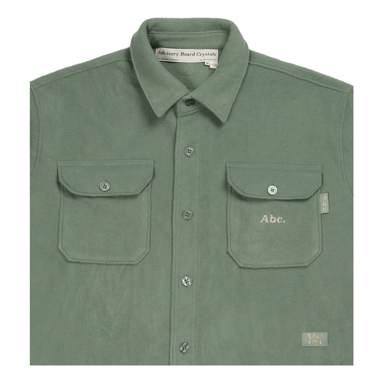 Abc. 123. Polar Fleece Shirt Aventurine Green