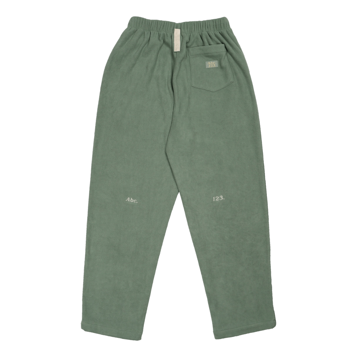 Abc. 123. Polar Fleece Sweatpa Aventurine Green