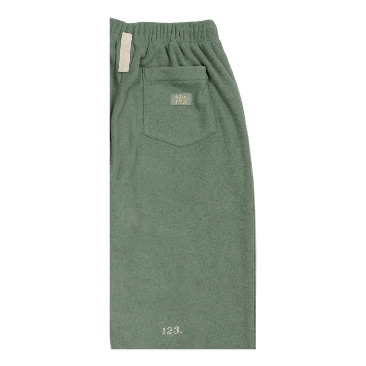 Abc. 123. Polar Fleece Sweatpa Aventurine Green