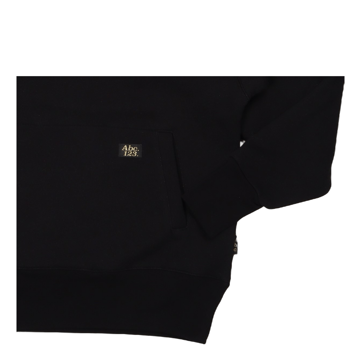 Abc. 123. Dbl Weight Pullover  Anthracite Black
