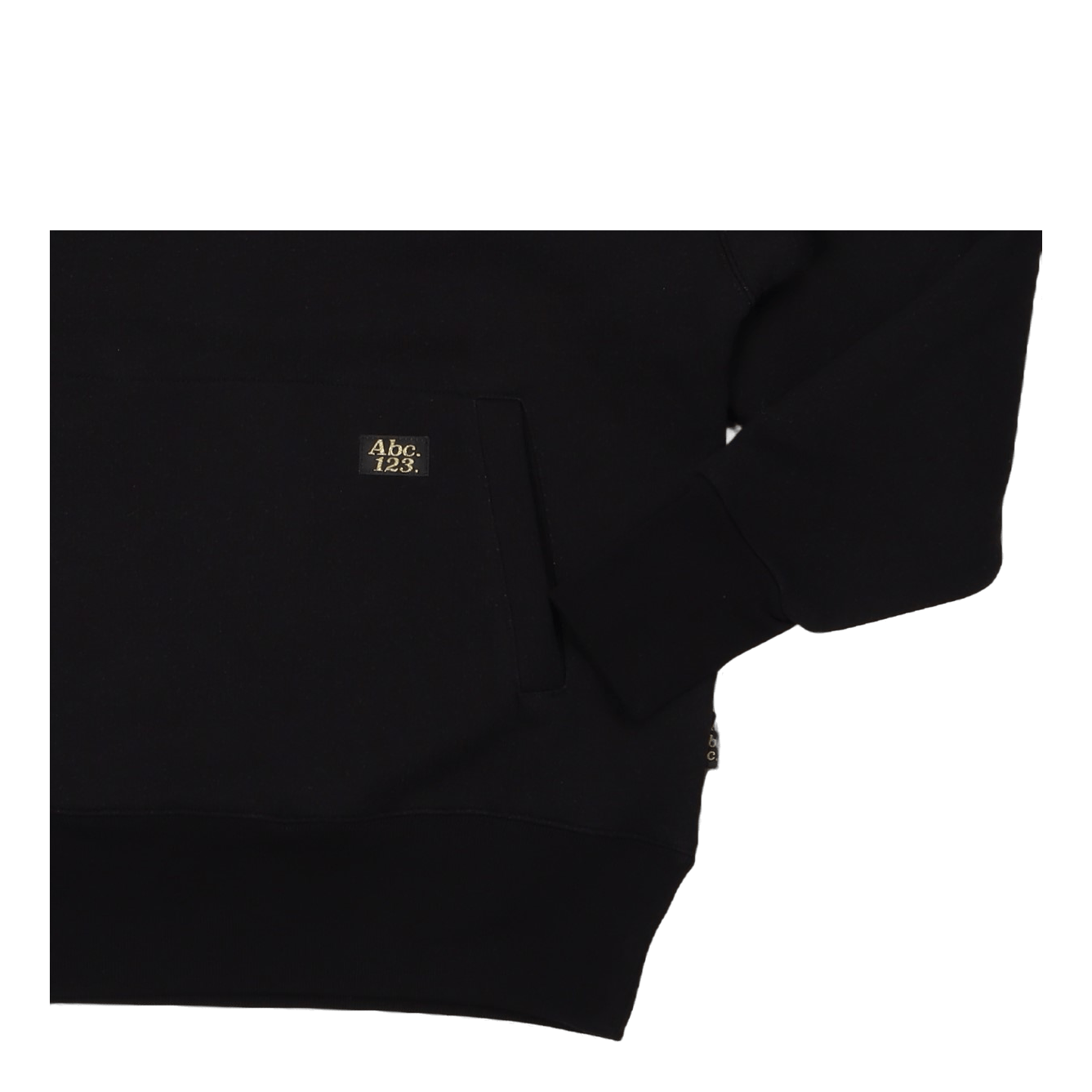 Abc. 123. Dbl Weight Pullover  Anthracite Black