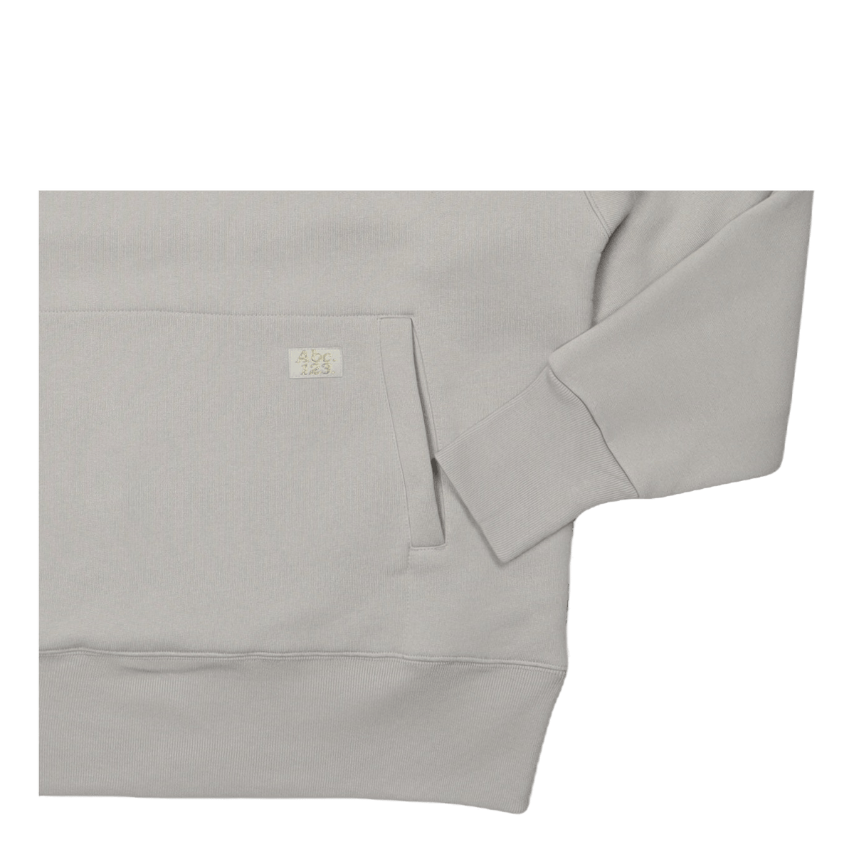 Abc. 123. Dbl Weight Pullover  Jasper Grey