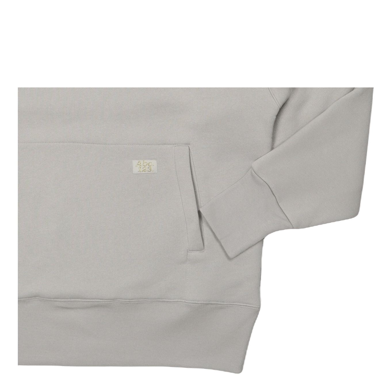 Abc. 123. Dbl Weight Pullover  Jasper Grey