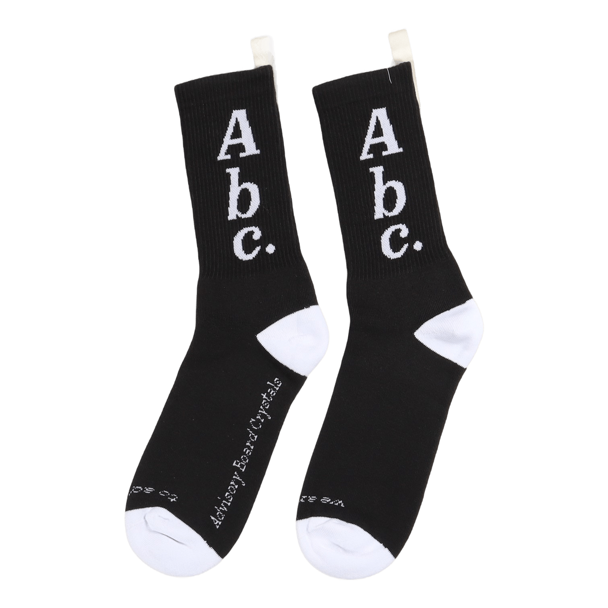 Abc. 123. Socks Anthracite Black