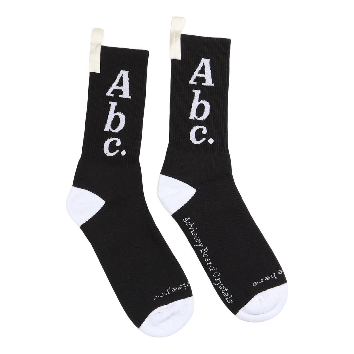 Abc. 123. Socks Anthracite Black