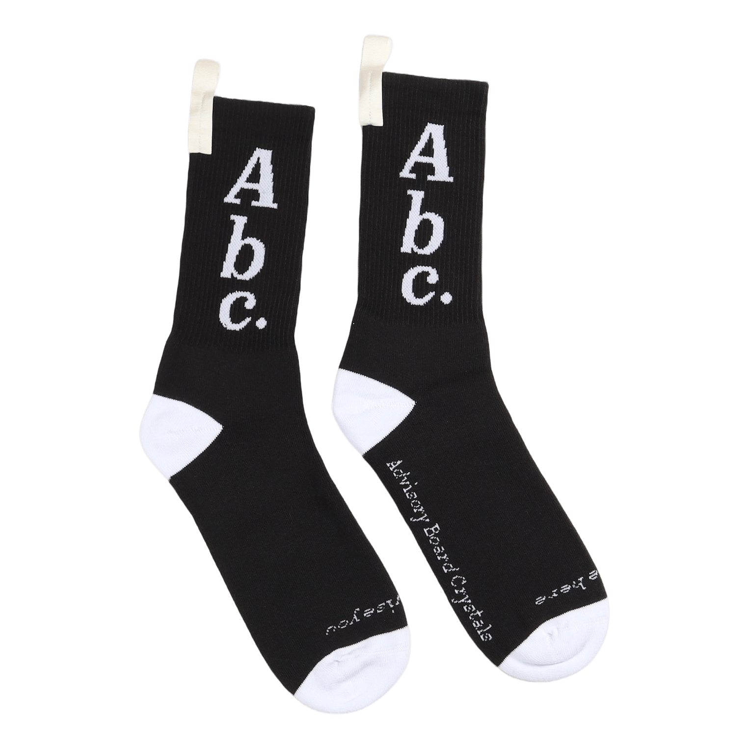 Abc. 123. Socks Anthracite Black