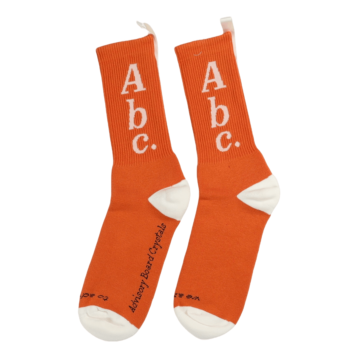 Abc. 123. Socks Carnelian Orange