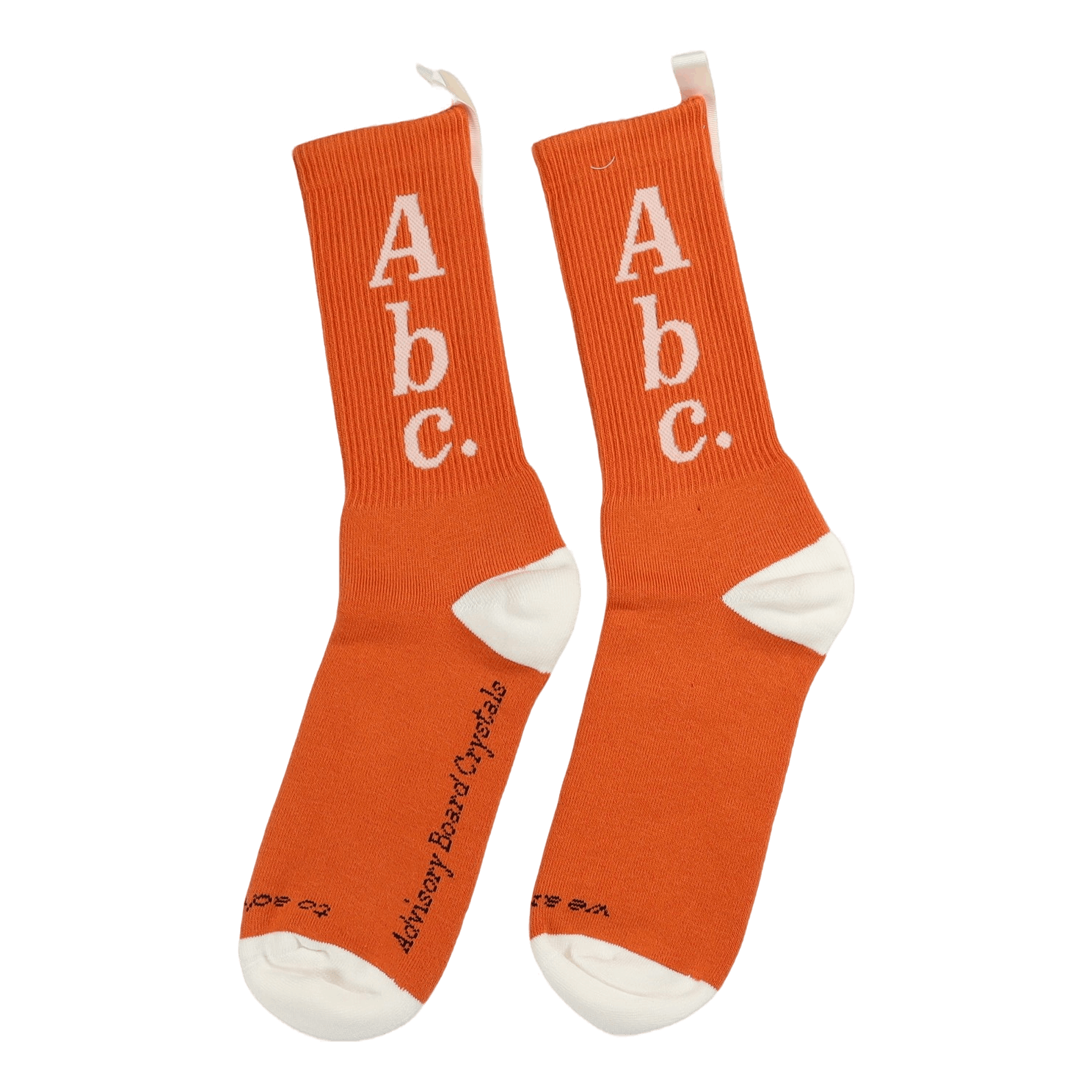 Abc. 123. Socks Carnelian Orange