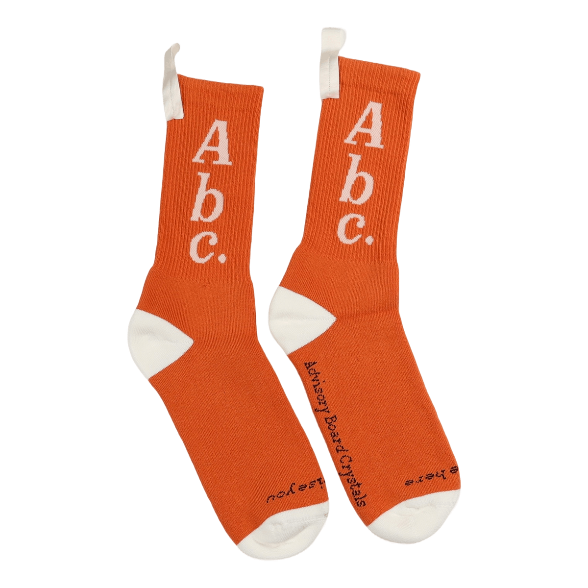 Abc. 123. Socks Carnelian Orange