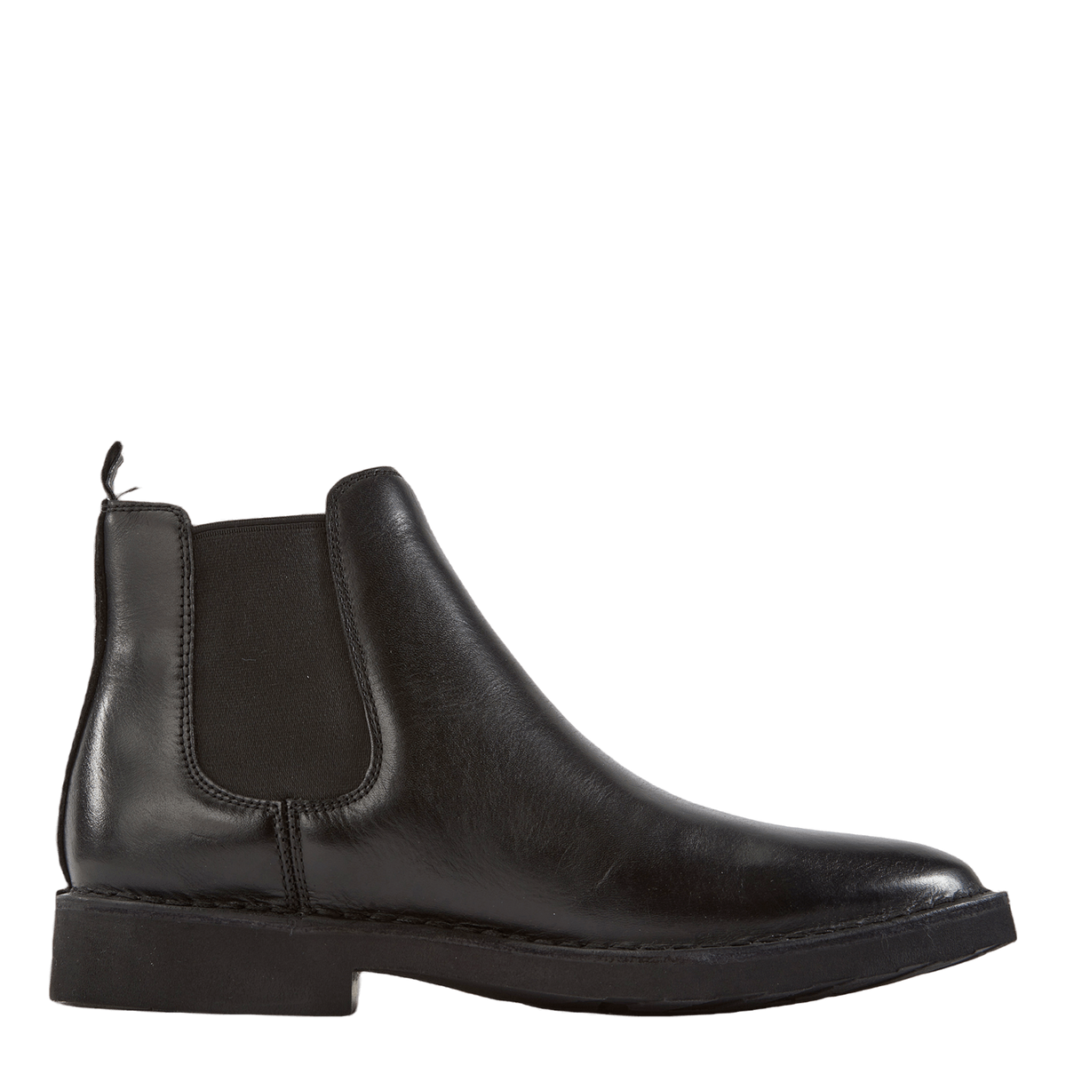 Talan Leather Chelsea Boot Black