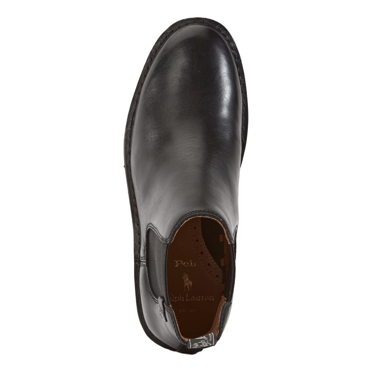 Talan Leather Chelsea Boot Black