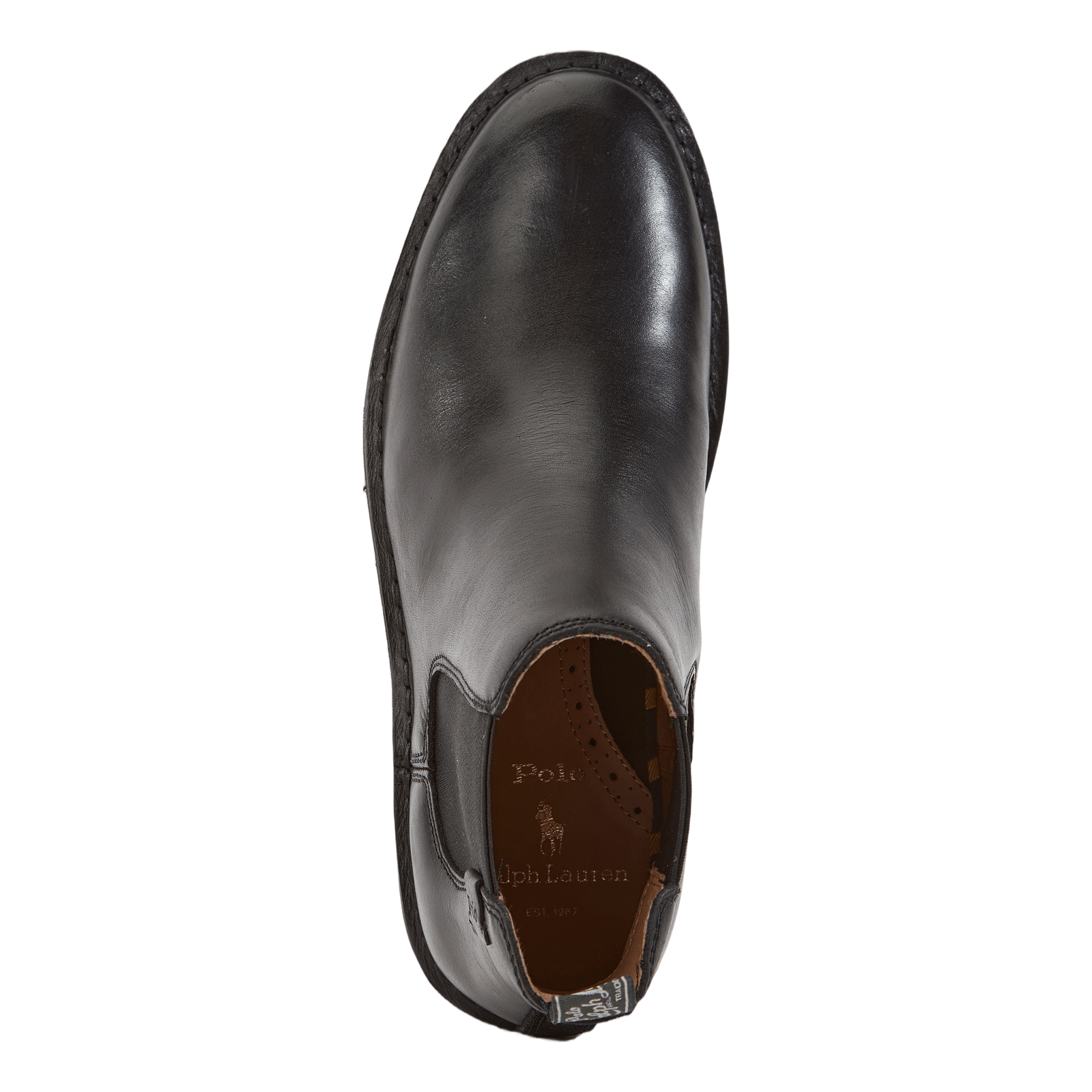 Talan Leather Chelsea Boot Black