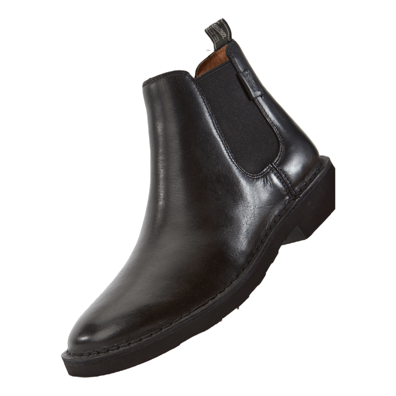 Talan Leather Chelsea Boot Black