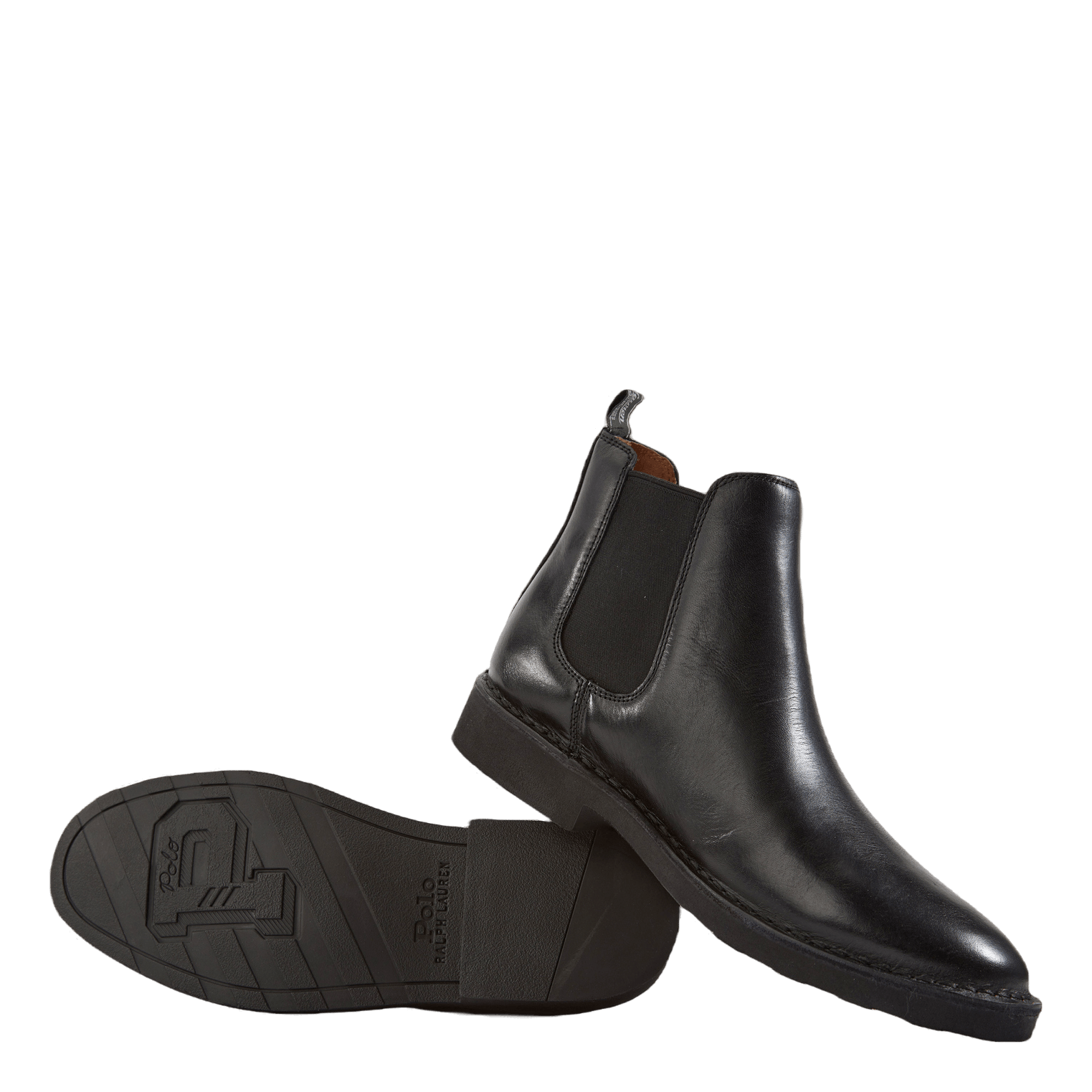 Talan Leather Chelsea Boot Black