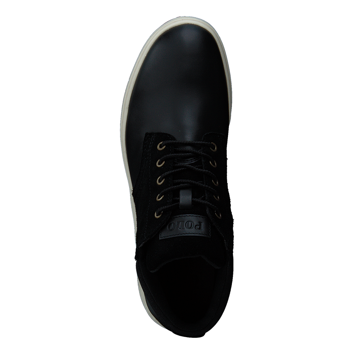 Waterproof Leather-Suede Sneaker Boot Black