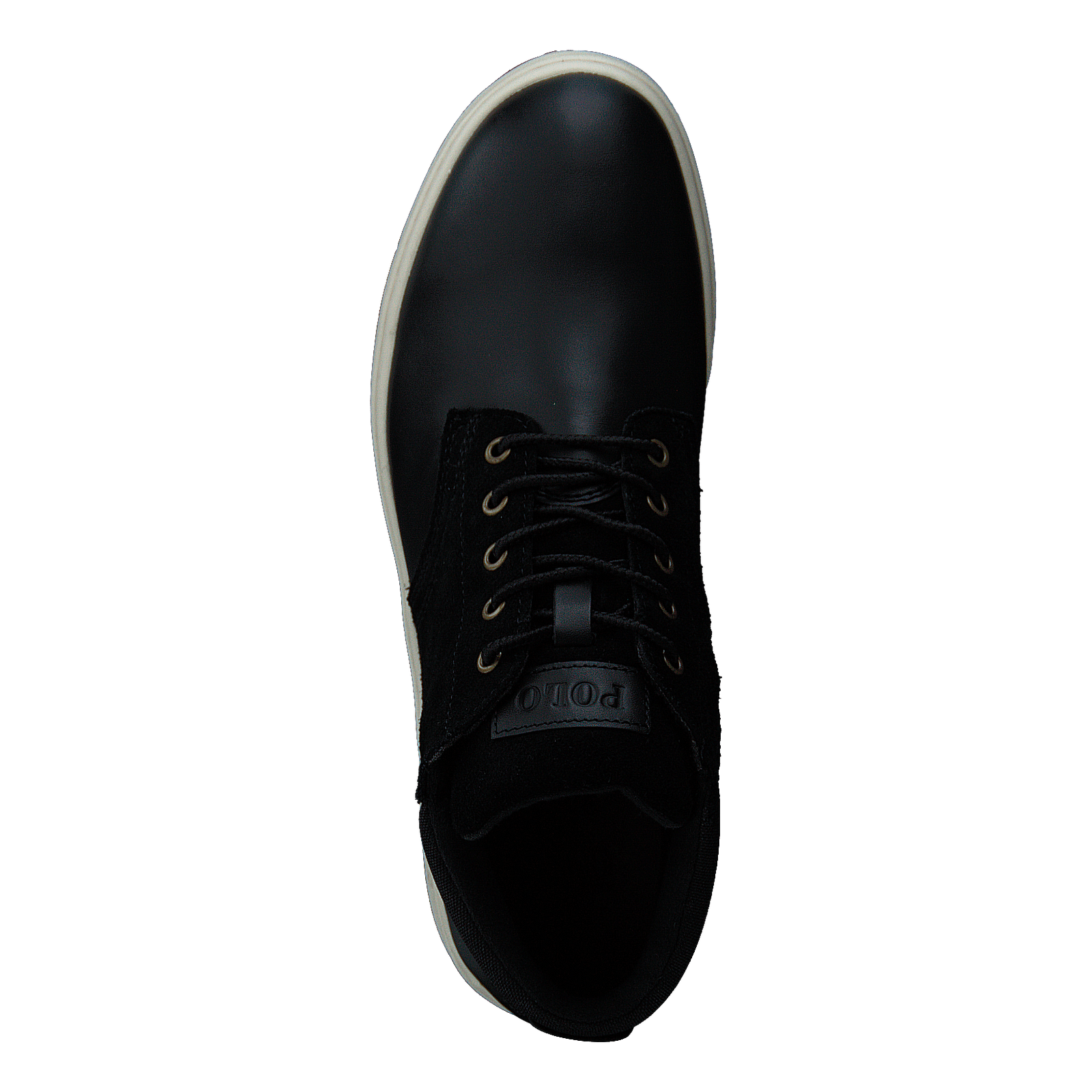Waterproof Leather-Suede Sneaker Boot Black
