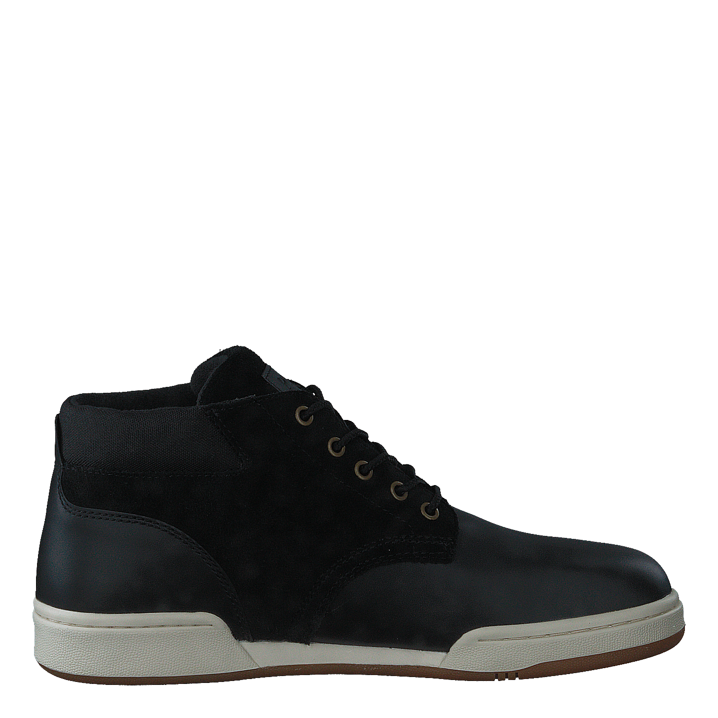 Waterproof Leather-Suede Sneaker Boot Black