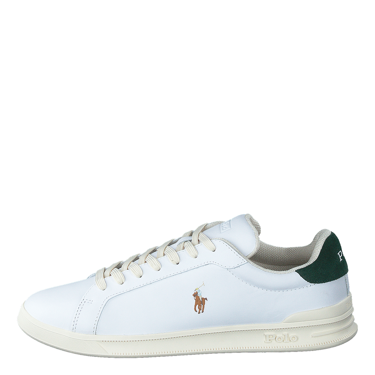 Heritage Court II Leather Sneaker White / College Green
