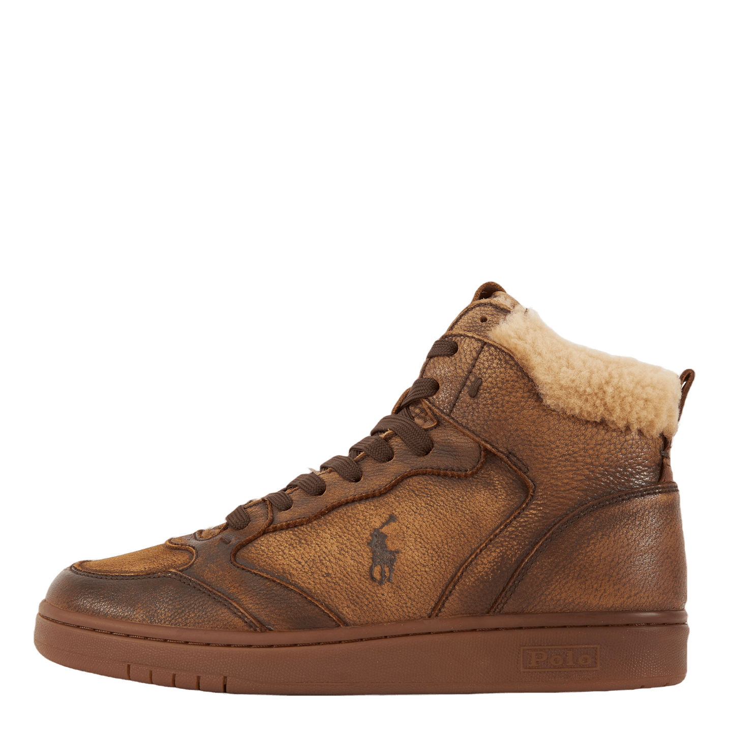 Polo Crt Hgh-sneakers-low Top  Brown