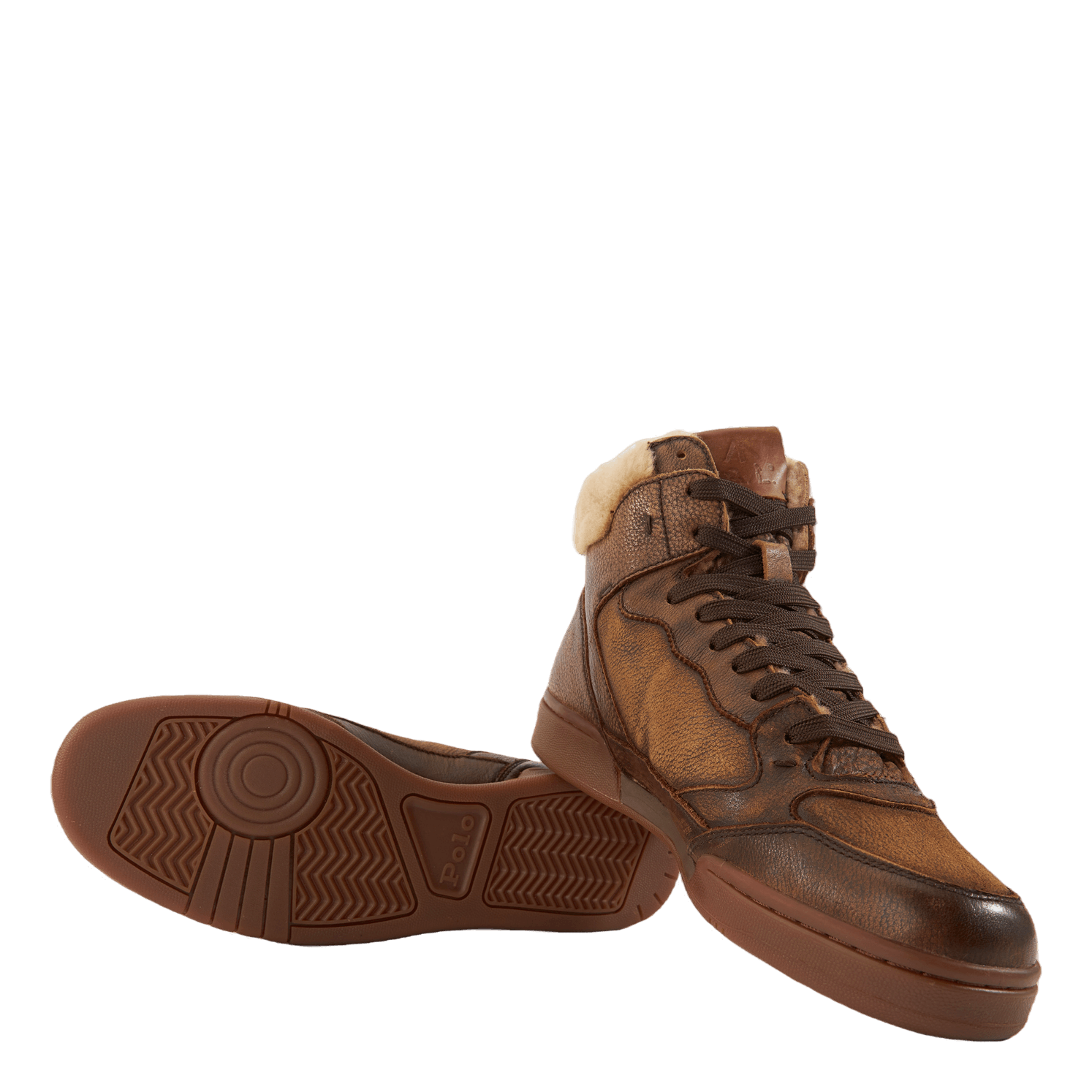 Polo Crt Hgh-sneakers-low Top  Brown