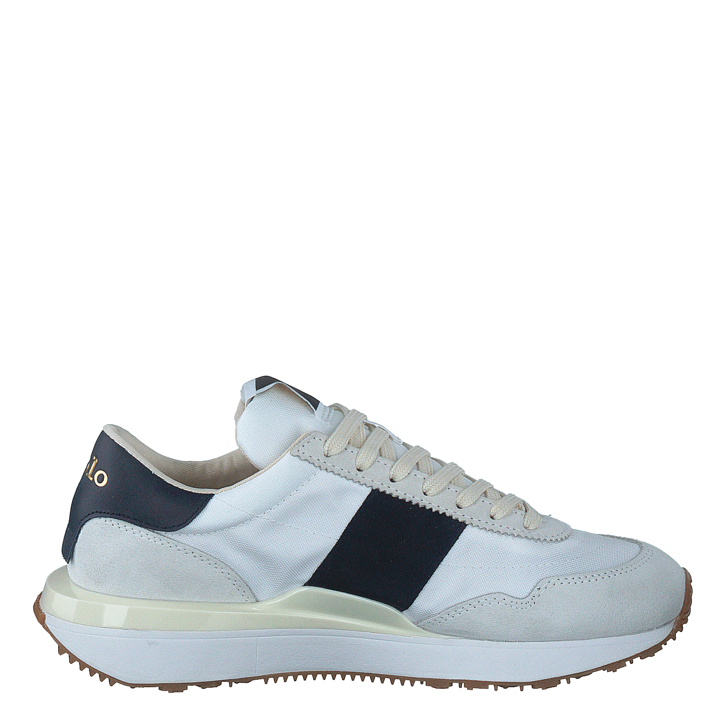 Train 89 Suede & Oxford Sneaker White/Hunter Navy