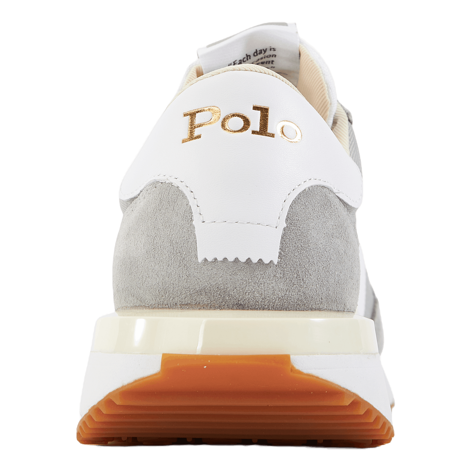 Train 89 Suede & Oxford Sneaker Soft Grey/White