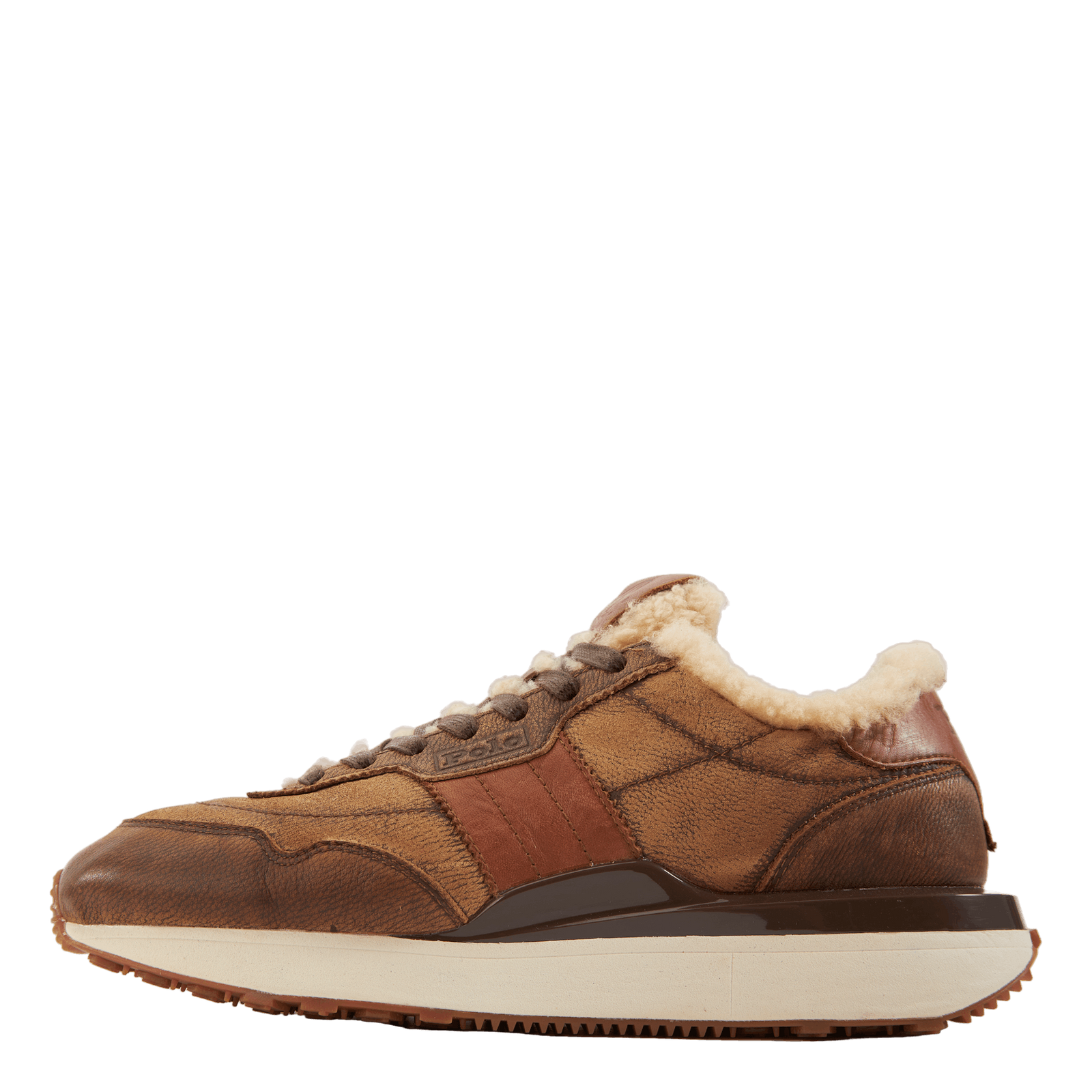 Train 89-sneakers-low Top Lace Brown