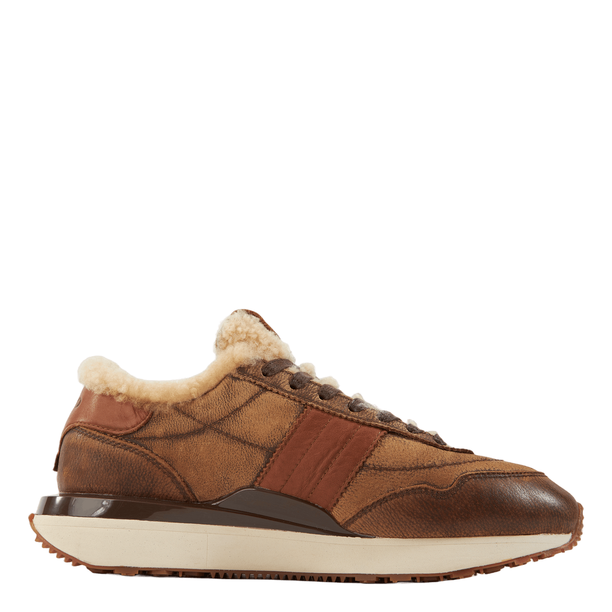 Train 89-sneakers-low Top Lace Brown