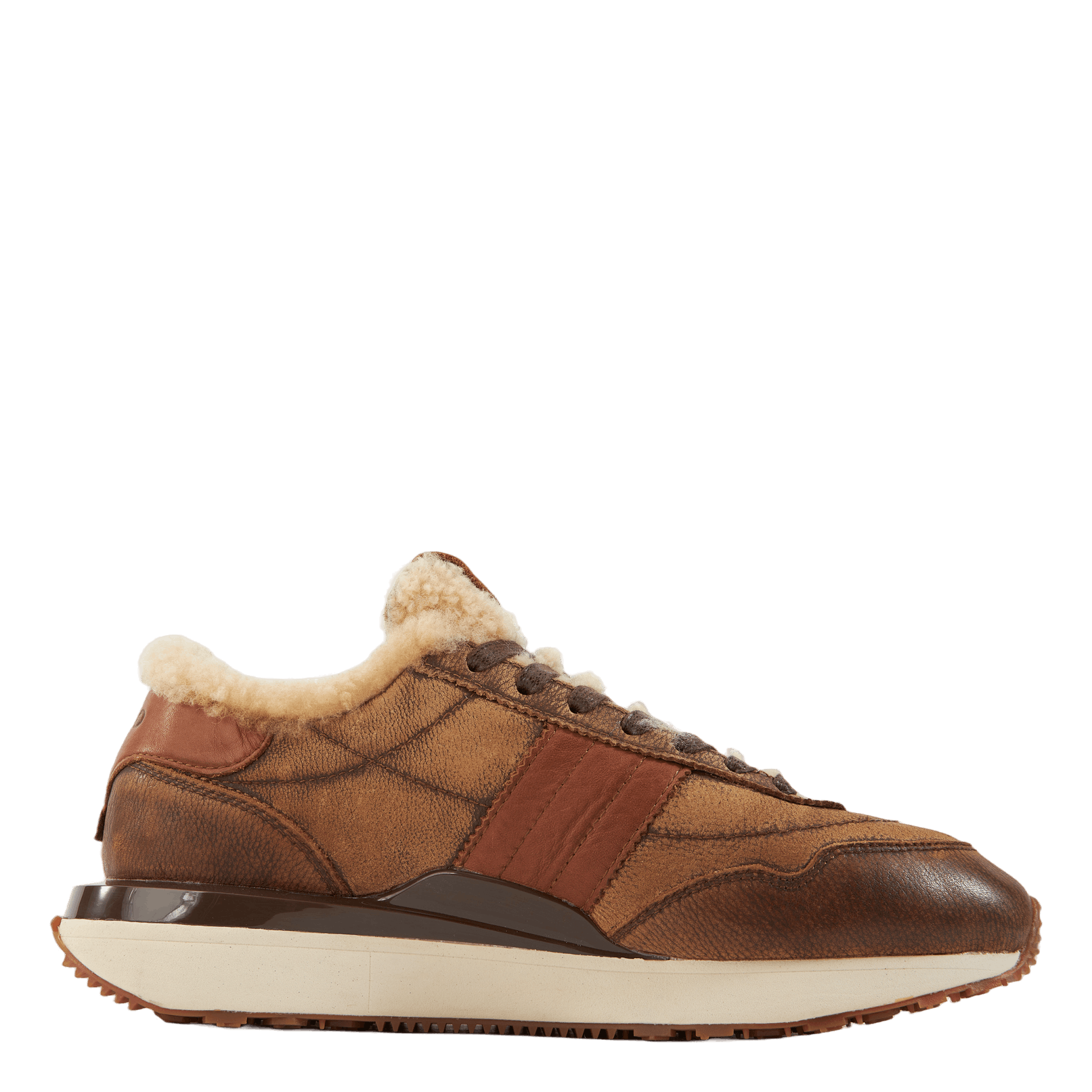 Train 89-sneakers-low Top Lace Brown