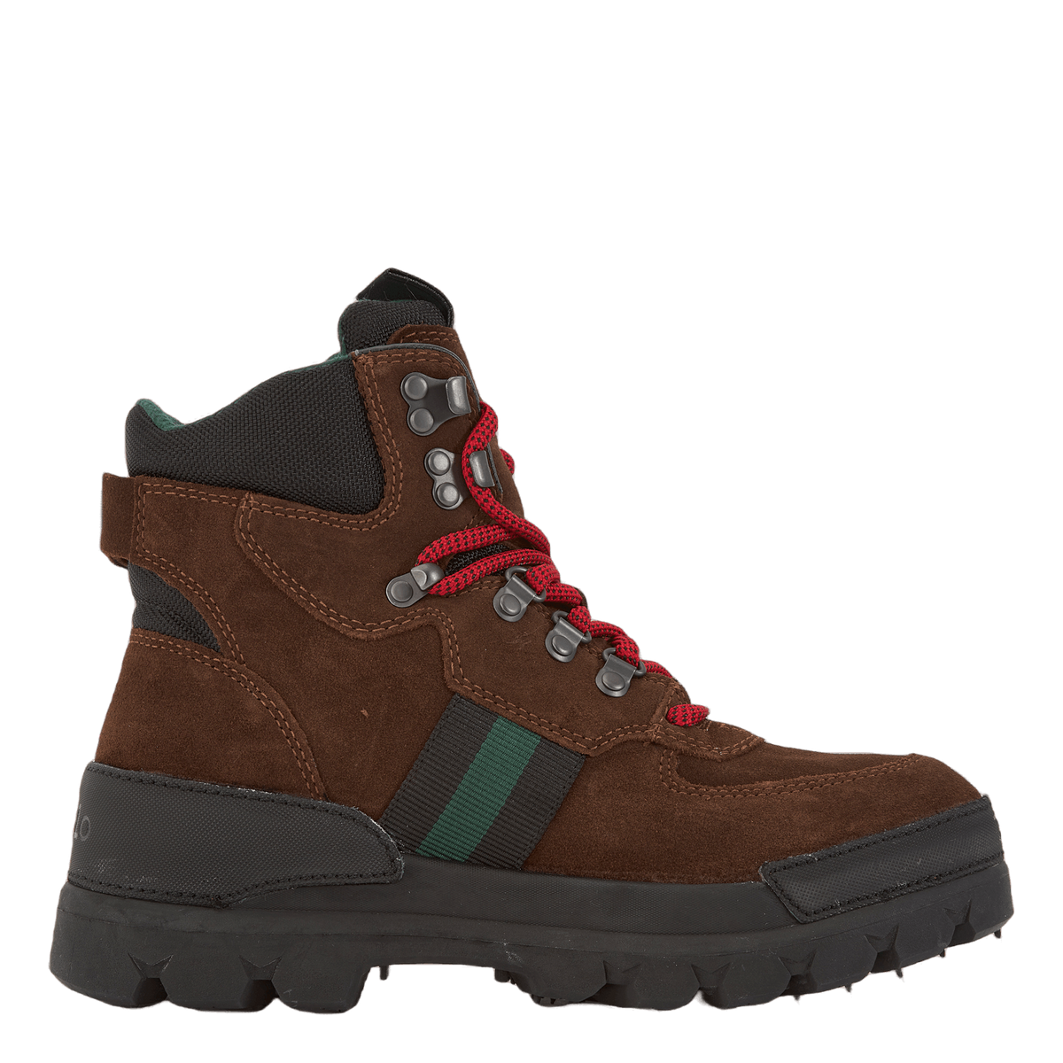 Oslo Waterproof Suede & Oxford Boot Chocolate Brown/Rl2000 Red