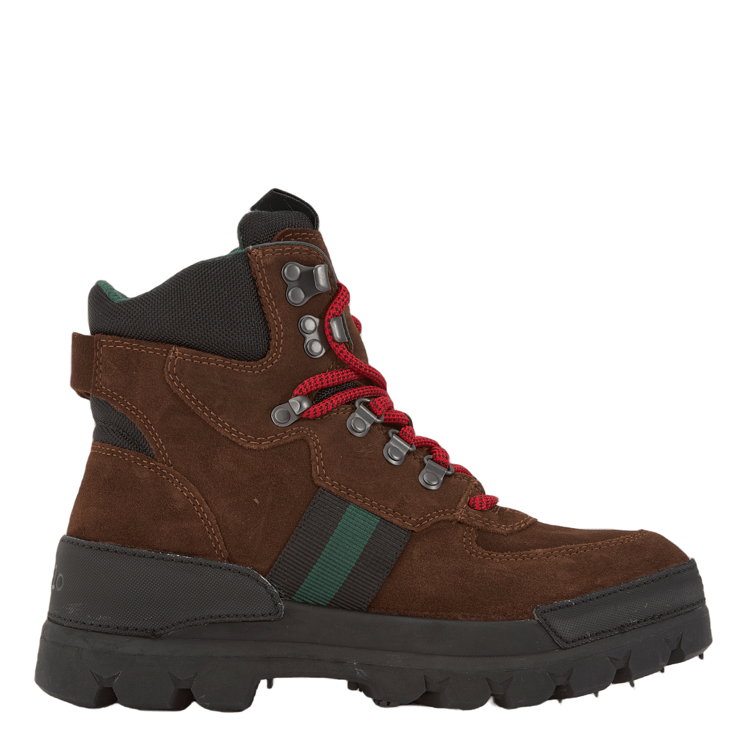 Oslo Waterproof Suede & Oxford Boot Chocolate Brown/Rl2000 Red