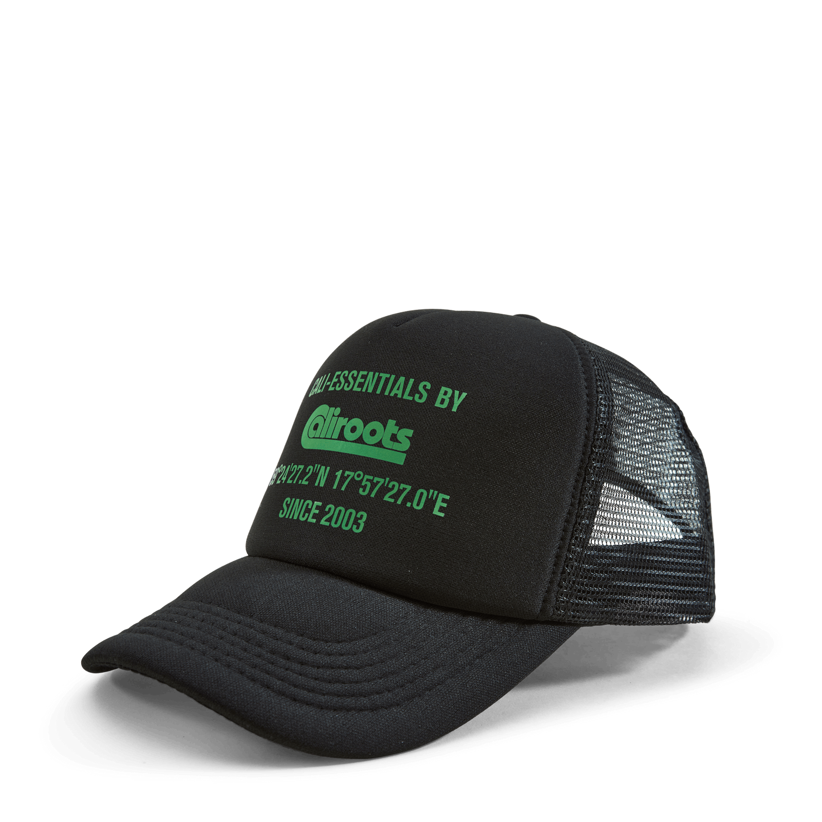 Cali Trucki Cap Gps Black/black