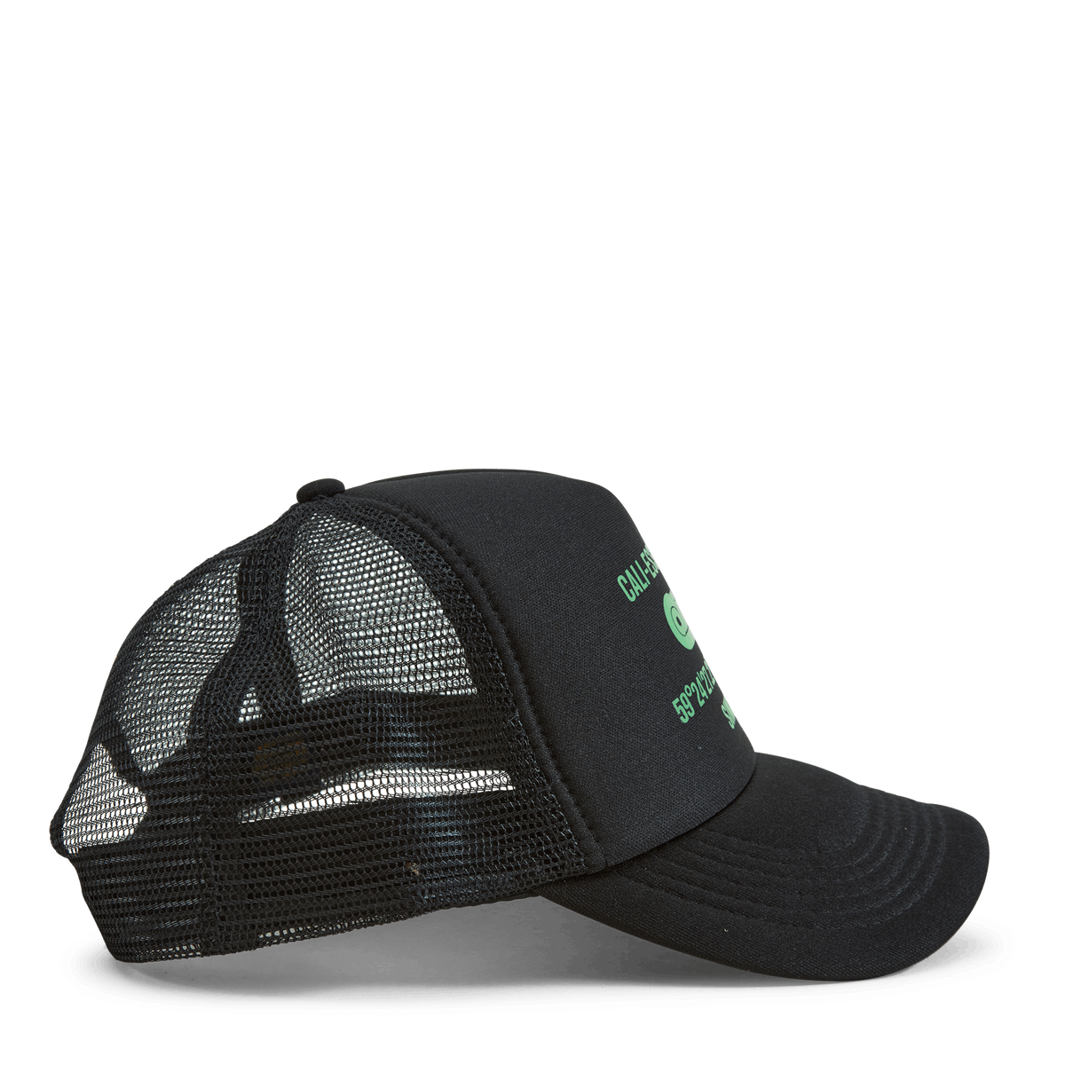 Cali Trucki Cap Gps Black/black