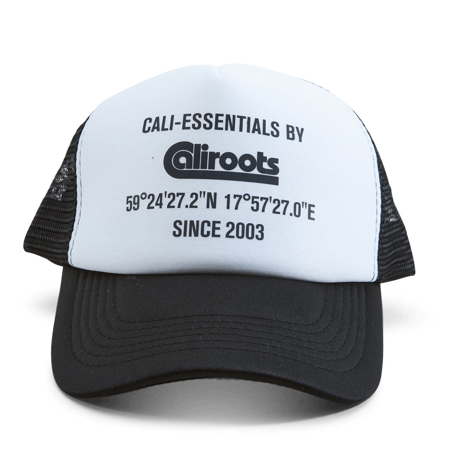 Cali Trucki Cap Gps White/black