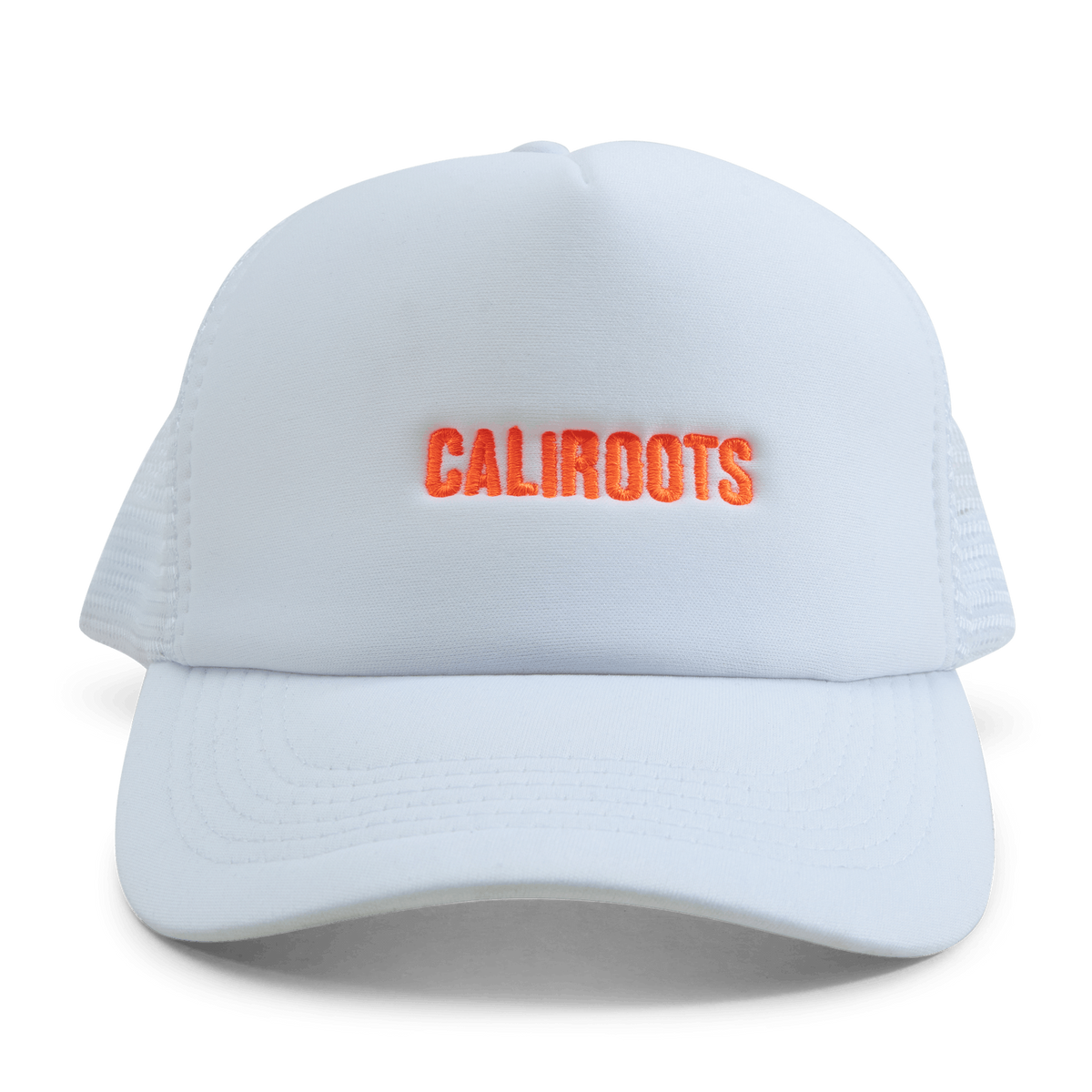 Cali Trucki Cap Embro All White/orange