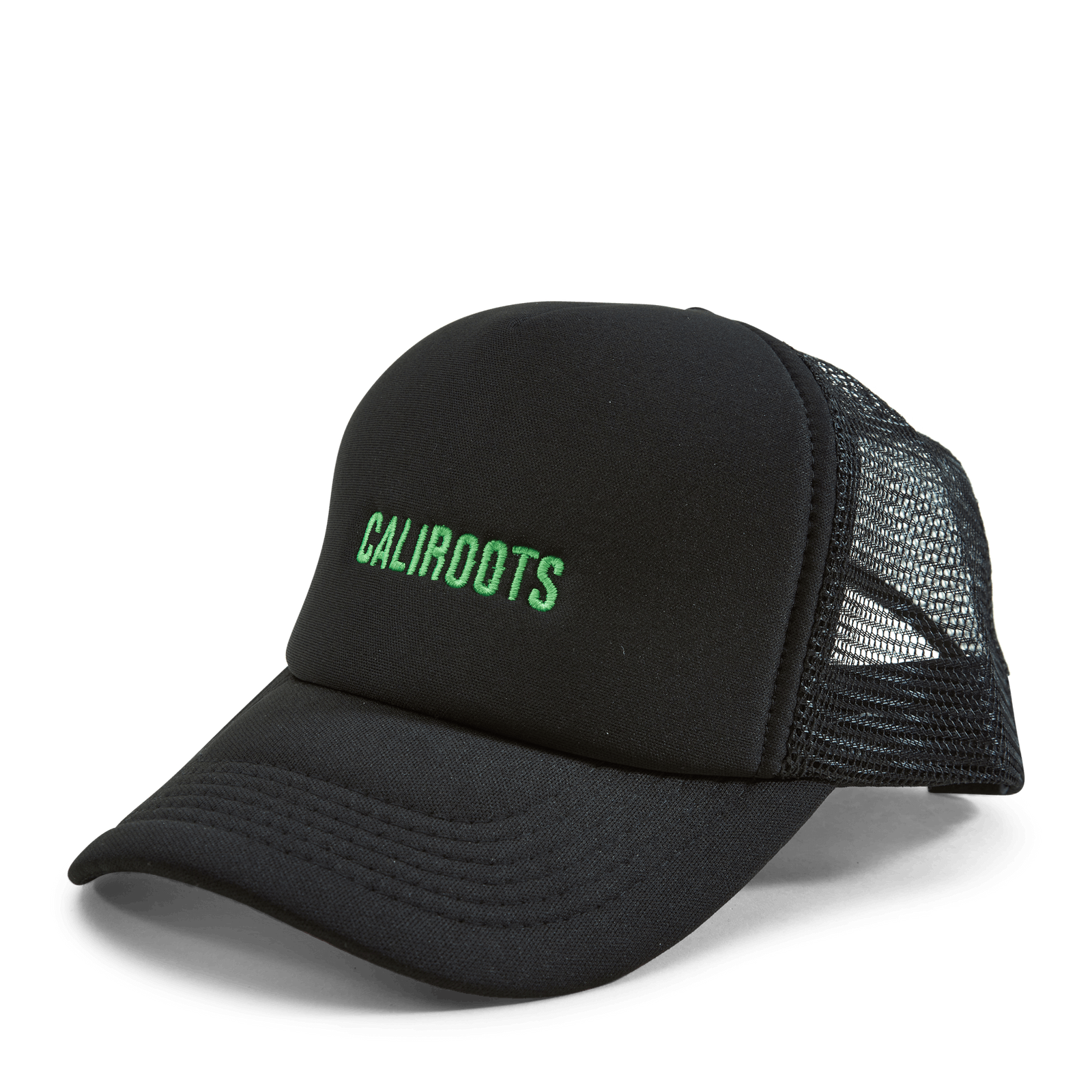 Cali Trucki Cap Embro All Black/green